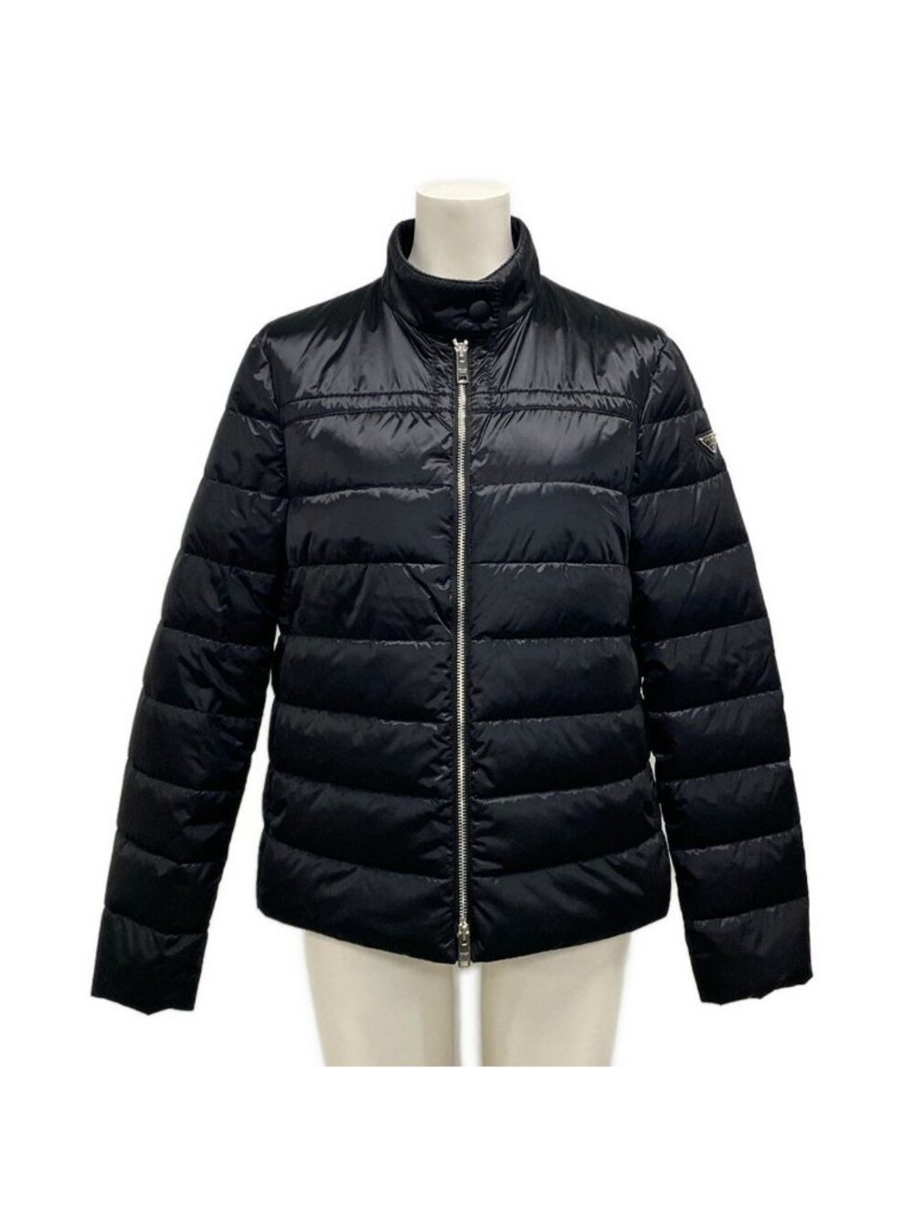 Prada Jacket 40 M Black Long Sleeve Autumn Winter